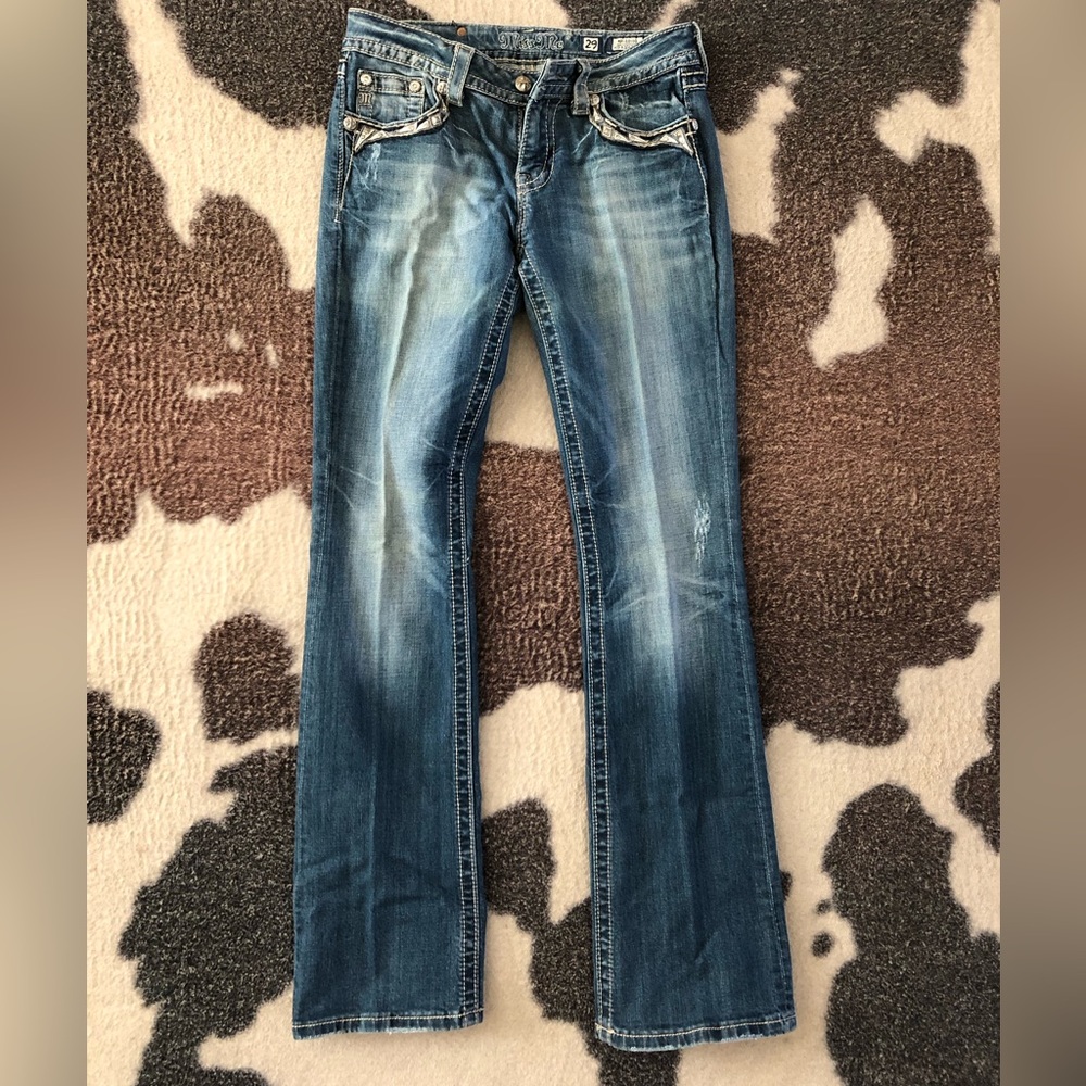 Miss Me Mid-Rise Boot Cut Jeans